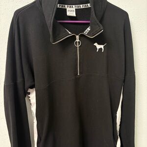 PINK Victoria's Secret Black and White Jacket